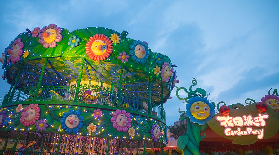 Double-Deck Deluxe Carousel best